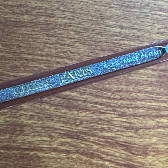 Celine | Acetate Square Sunglasses in Multi CL40230F - Picture 6 of 9